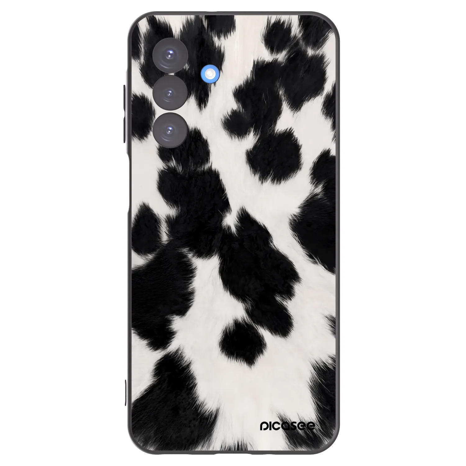 Picasee silikonowe czarne etui na Samsung Galaxy A17 5G - Black Moo