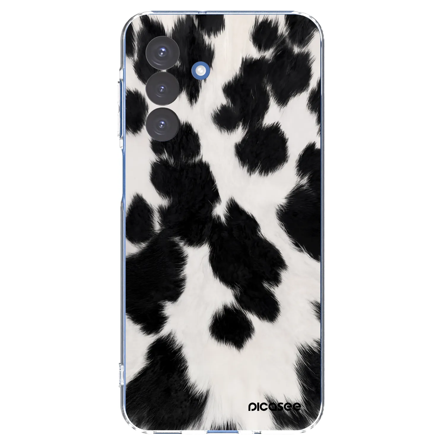Picasee silikonowe przeźroczyste etui na Samsung Galaxy A17 5G - Black Moo