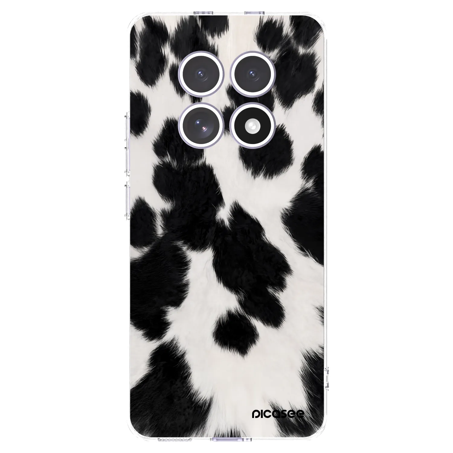 Picasee silikonowe przeźroczyste etui na Xiaomi Redmi Note 15 4G - Black Moo