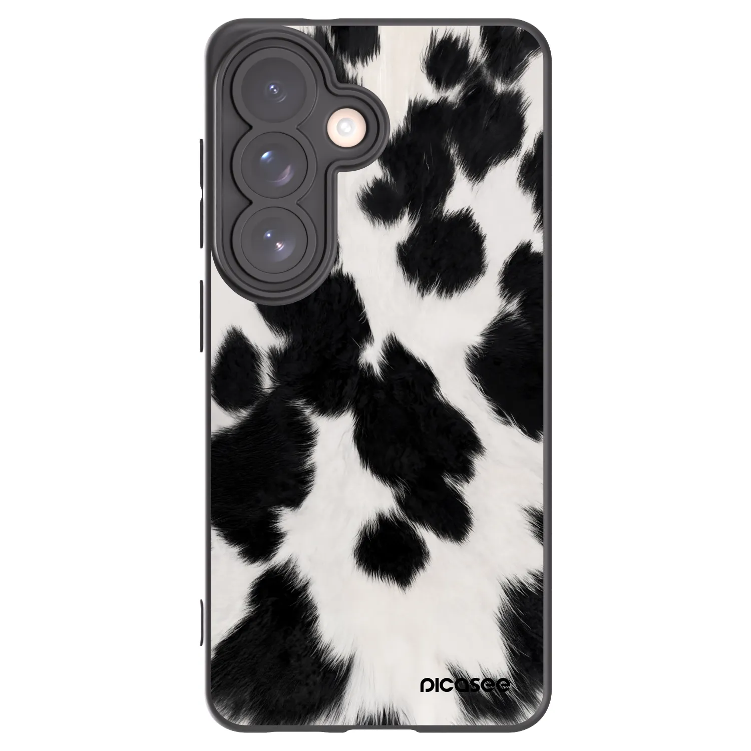 Picasee silikonowe czarne etui na Samsung Galaxy S26 - Black Moo
