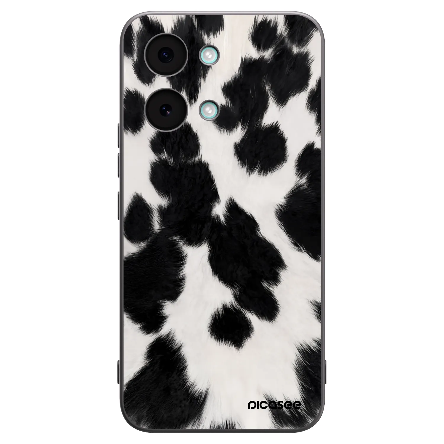 Picasee silikonowe czarne etui na Xiaomi Poco X8 Pro Max - Black Moo