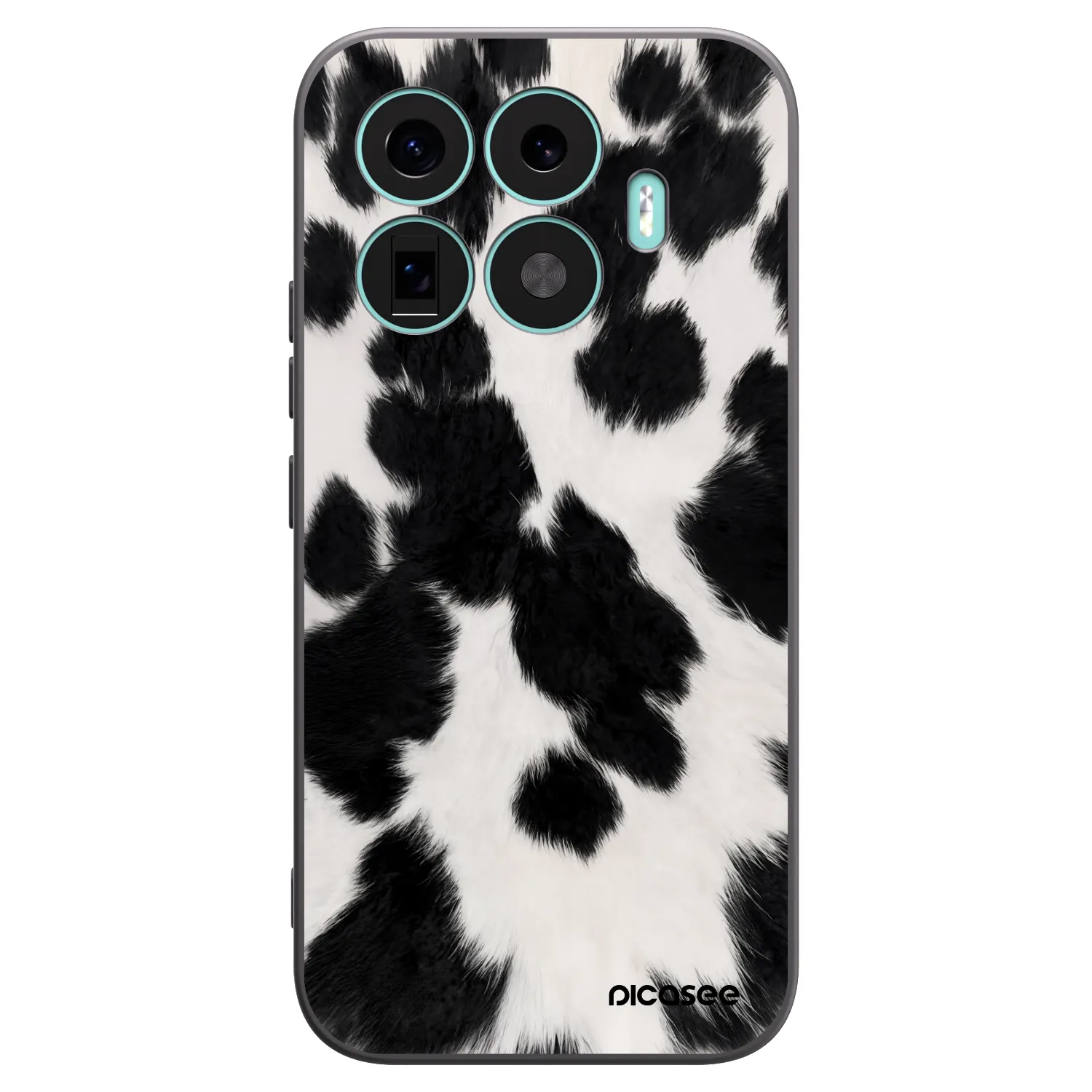 Picasee silikonowe czarne etui na Xiaomi 17T - Black Moo