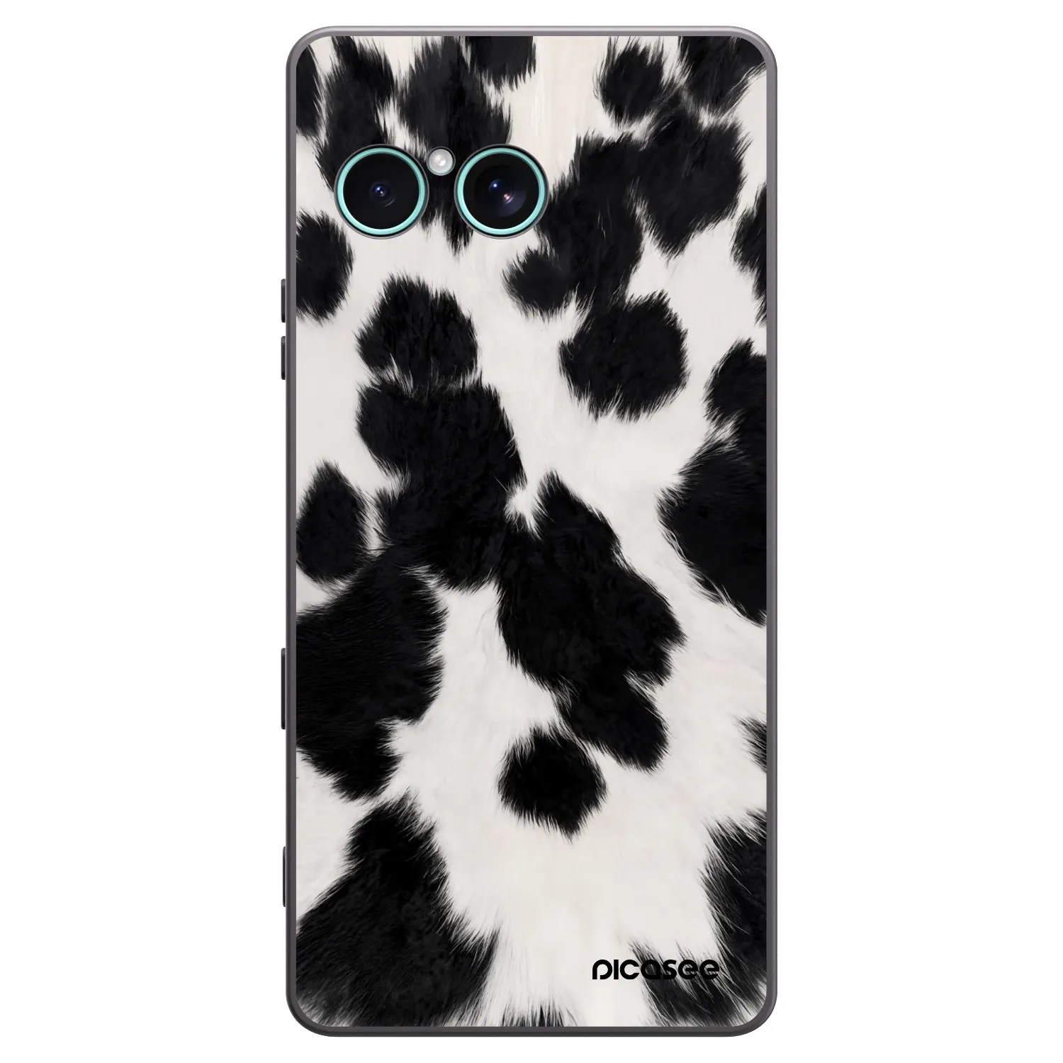 Picasee silikonowe czarne etui na Sony Xperia 10 VII - Black Moo