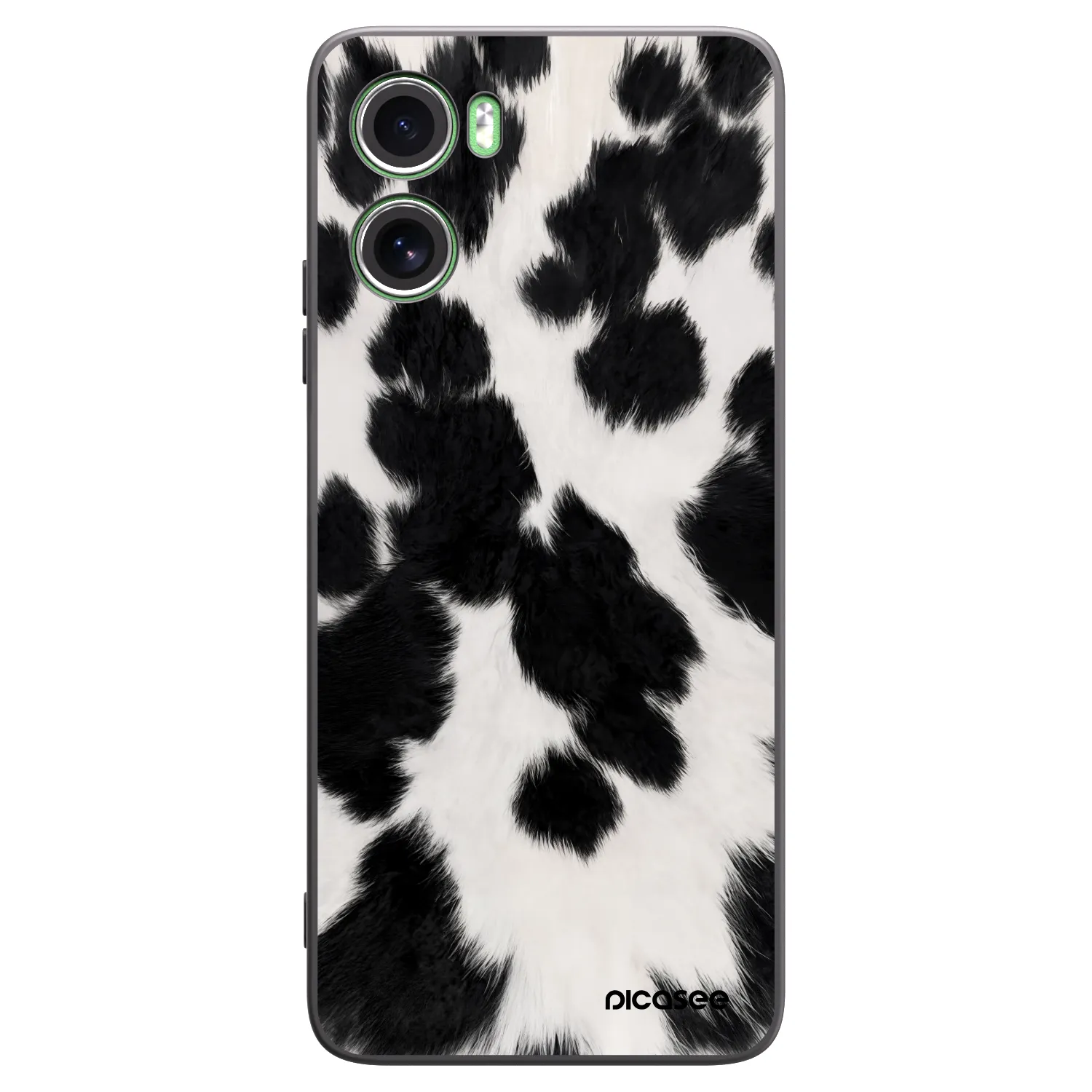 Picasee silikonowe czarne etui na Motorola Moto G06 - Black Moo
