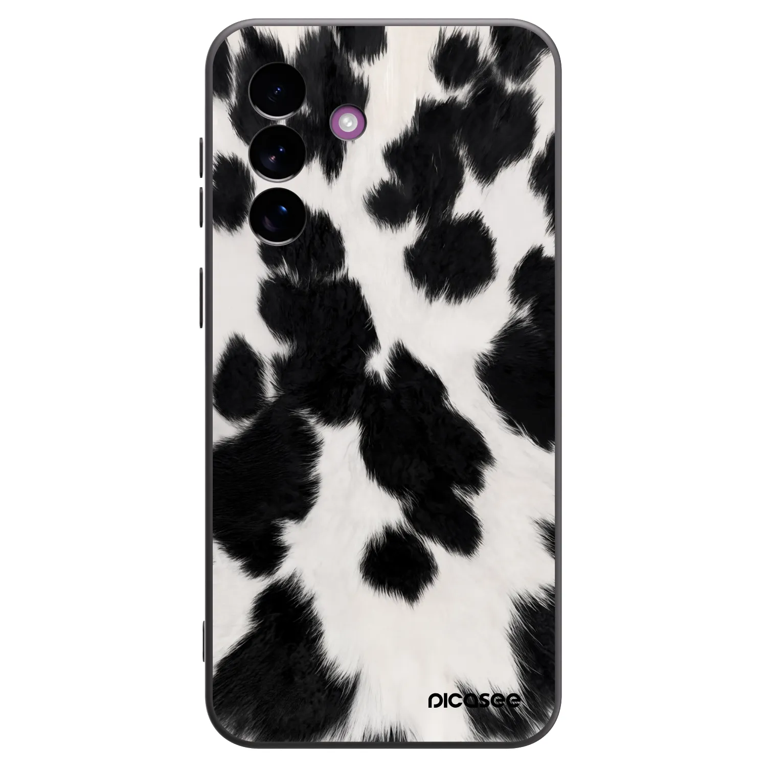 Picasee silikonowe czarne etui na Samsung Galaxy A37 - Black Moo