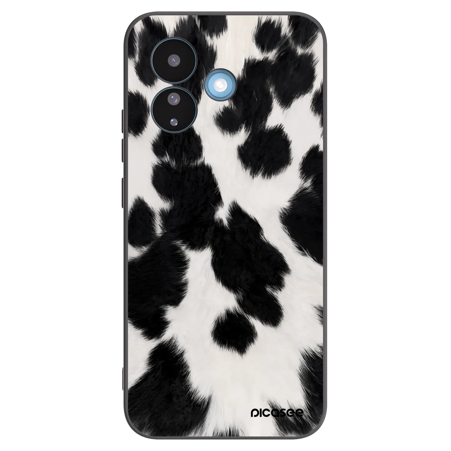 Picasee silikonowe czarne etui na Xiaomi Redmi Note 17 Pro 5G - Black Moo
