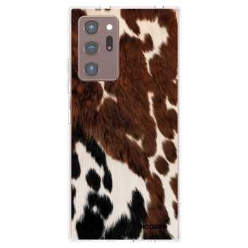 Picasee silikonowe przeźroczyste etui na Samsung Galaxy Note 20 Ultra - Rust