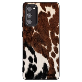 Picasee silikonowe czarne etui na Samsung Galaxy S20 FE - Rust