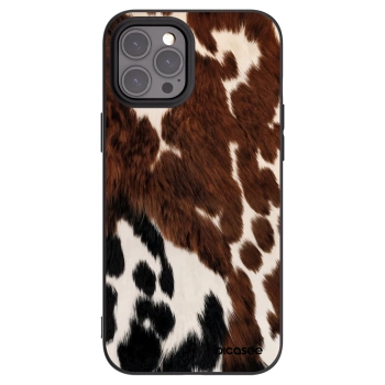 Picasee silikonowe czarne etui na Apple iPhone 12 Pro Max - Rust