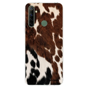 Picasee silikonowe przeźroczyste etui na Realme 6i - Rust