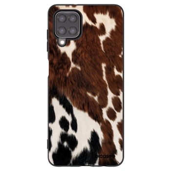 Picasee silikonowe czarne etui na Samsung Galaxy A12 A125F - Rust