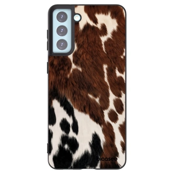 Picasee silikonowe czarne etui na Samsung Galaxy S21+ 5G G996F - Rust