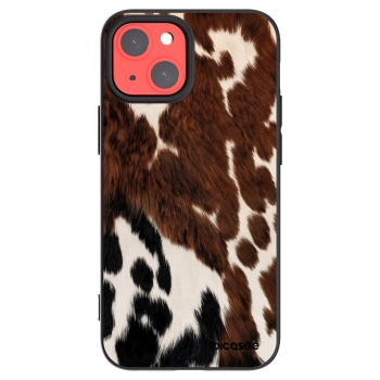 Picasee silikonowe czarne etui na Apple iPhone 13 mini - Rust