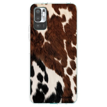 Picasee silikonowe przeźroczyste etui na Xiaomi Redmi Note 10 5G - Rust