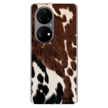 Picasee silikonowe przeźroczyste etui na Huawei P50 - Rust