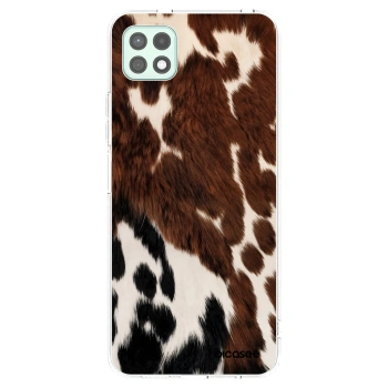 Picasee silikonowe przeźroczyste etui na Samsung Galaxy A22 A226B 5G - Rust