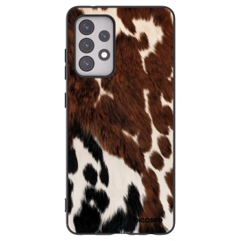 Picasee silikonowe czarne etui na Samsung Galaxy A52s 5G A528B - Rust