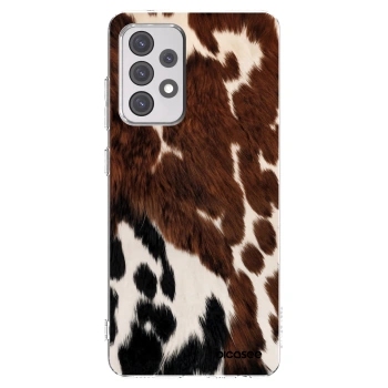 Picasee silikonowe przeźroczyste etui na Samsung Galaxy A52s 5G A528B - Rust