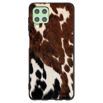 Picasee silikonowe czarne etui na Samsung Galaxy A22 A225F 4G - Rust