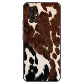 Picasee silikonowe czarne etui na Xiaomi Redmi 10 - Rust