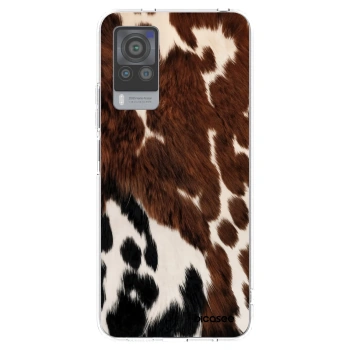 Picasee silikonowe przeźroczyste etui na Vivo X60 Pro 5G - Rust