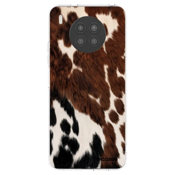 Picasee silikonowe przeźroczyste etui na Huawei Nova 8i - Rust