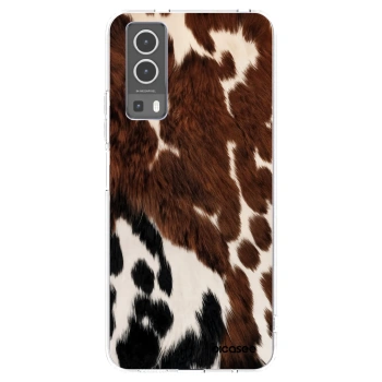 Picasee silikonowe przeźroczyste etui na Vivo Y72 5G - Rust