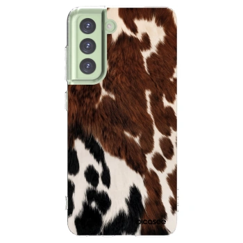 Picasee silikonowe przeźroczyste etui na Samsung Galaxy S21 FE 5G - Rust