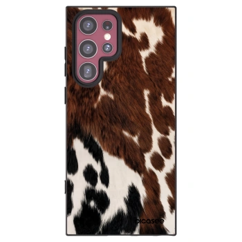 Picasee silikonowe czarne etui na Samsung Galaxy S22 Ultra 5G - Rust