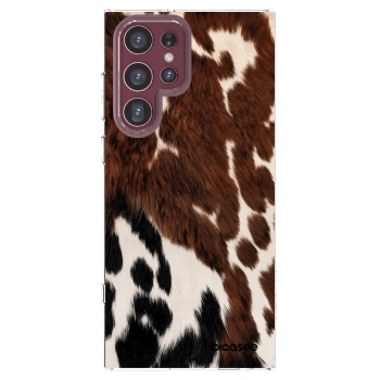 Picasee silikonowe przeźroczyste etui na Samsung Galaxy S22 Ultra 5G - Rust