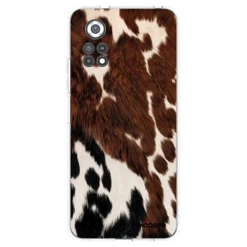 Picasee silikonowe przeźroczyste etui na Xiaomi Poco X4 Pro 5G - Rust