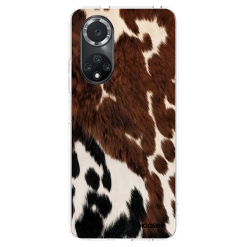 Picasee silikonowe przeźroczyste etui na Huawei Nova 9 SE - Rust