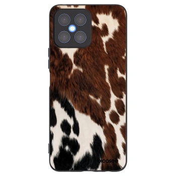 Picasee silikonowe czarne etui na Honor X8 4G - Rust