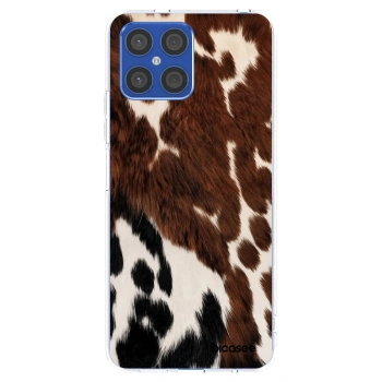 Picasee silikonowe przeźroczyste etui na Honor X8 4G - Rust