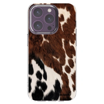 Picasee silikonowe przeźroczyste etui na Apple iPhone 14 Pro - Rust