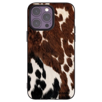 Picasee silikonowe czarne etui na Apple iPhone 14 Pro Max - Rust