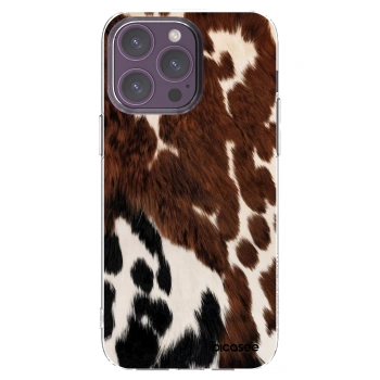 Picasee silikonowe przeźroczyste etui na Apple iPhone 14 Pro Max - Rust