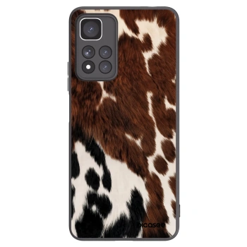 Picasee silikonowe czarne etui na Xiaomi Redmi Note 11 Pro+ 5G - Rust