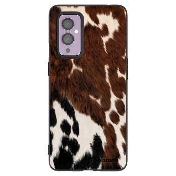 Picasee silikonowe czarne etui na OnePlus 9 - Rust