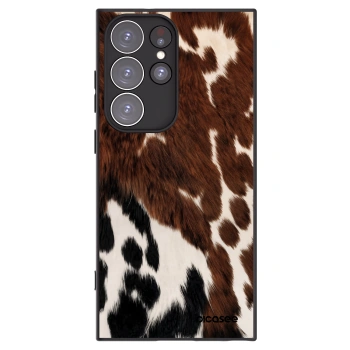 Picasee silikonowe czarne etui na Samsung Galaxy S23 Ultra 5G - Rust