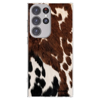 Picasee silikonowe przeźroczyste etui na Samsung Galaxy S23 Ultra 5G - Rust