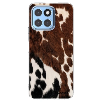 Picasee silikonowe przeźroczyste etui na Honor X8 5G - Rust