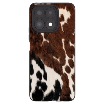 Picasee silikonowe czarne etui na Honor X8a - Rust