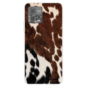 Picasee silikonowe przeźroczyste etui na Motorola Moto G72 - Rust