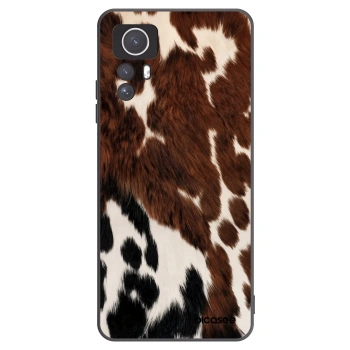 Picasee silikonowe czarne etui na Xiaomi Redmi Note 12S - Rust
