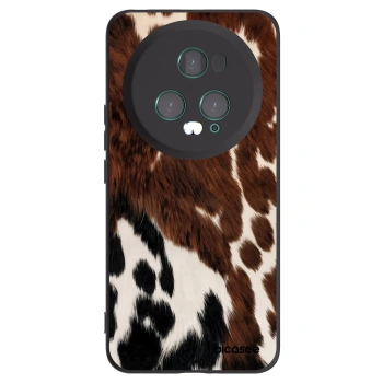Picasee silikonowe czarne etui na Honor Magic5 Pro - Rust