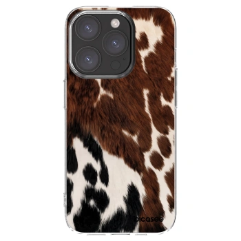 Picasee silikonowe przeźroczyste etui na Apple iPhone 15 Pro - Rust