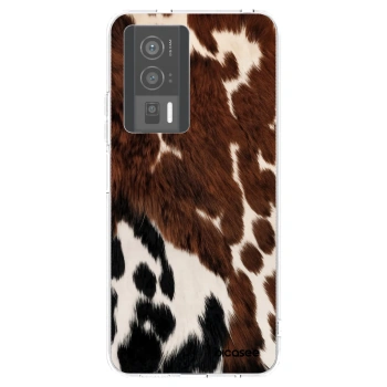 Picasee silikonowe przeźroczyste etui na Xiaomi Poco F5 Pro 5G - Rust