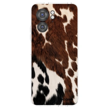 Picasee silikonowe przeźroczyste etui na Motorola Edge 40 - Rust