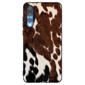 Picasee silikonowe czarne etui na Huawei P20 Pro - Rust